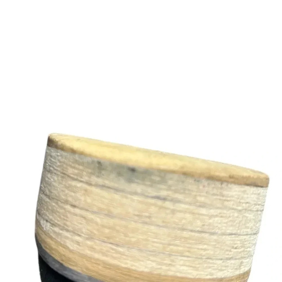 Seven 7 ankle booties, women size 7. Suede feel ,black ,tan sole,great condition - Picture 15 of 16